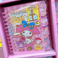 Sanrio Coiled Kawaii Notebook