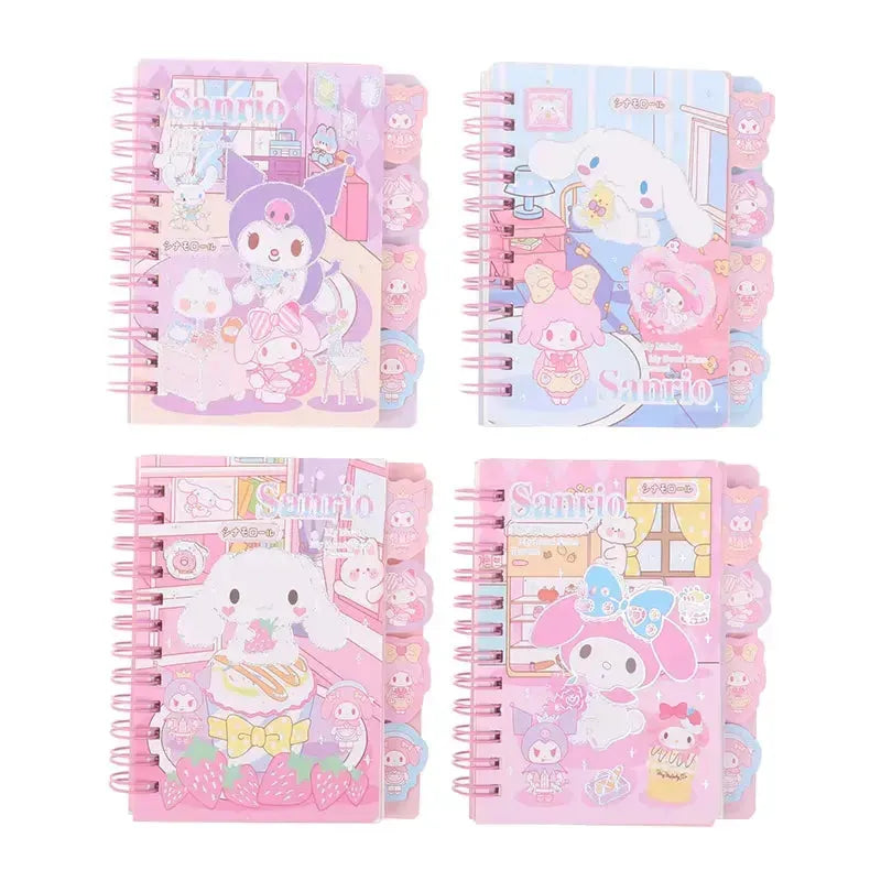 Sanrio Coiled Kawaii Notebook