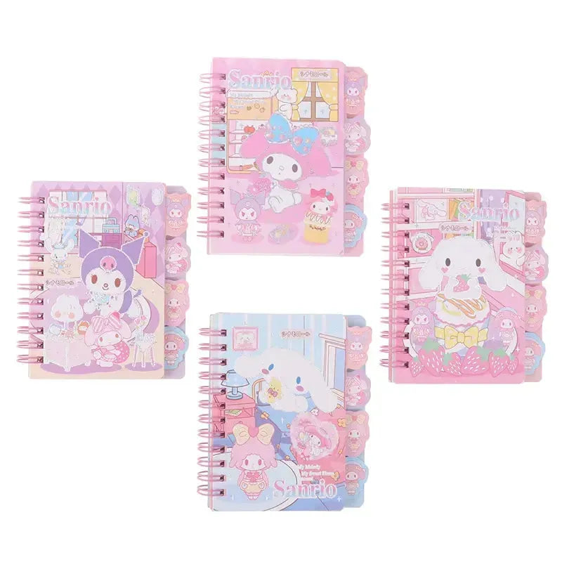 Sanrio Coiled Kawaii Notebook