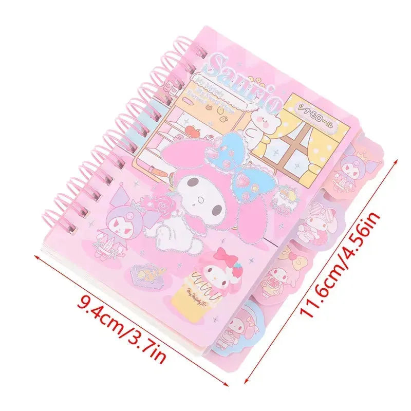 Sanrio Coiled Kawaii Notebook