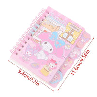 Sanrio Coiled Kawaii Notebook