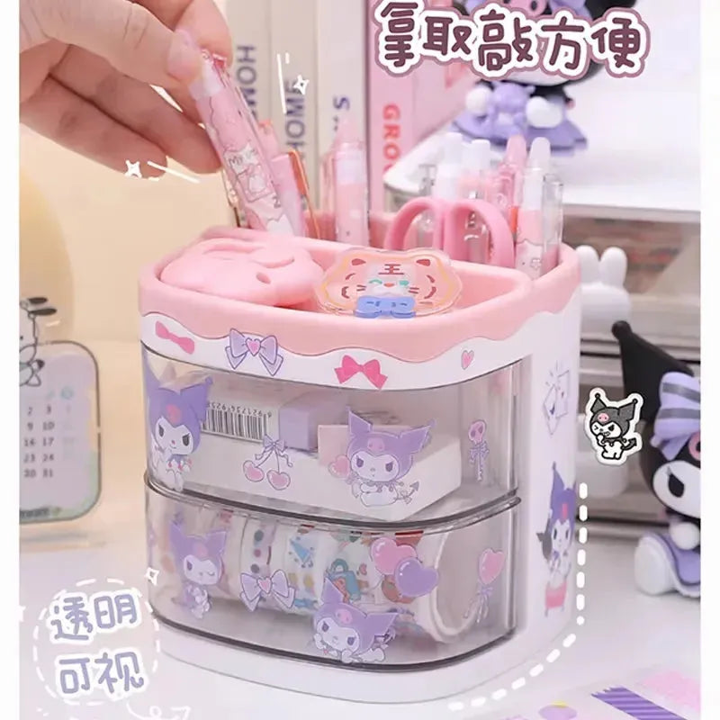 Sanrio Double-tier Desktop Organizer