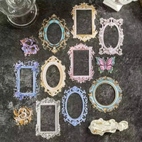 Lace Dream Frame Collage Sticker Pack (10 Pcs)