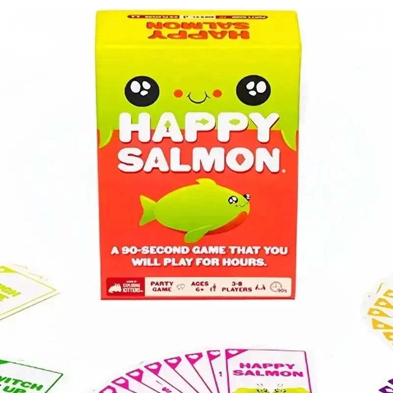 Happy Salmon Card Game - Bear Hugs