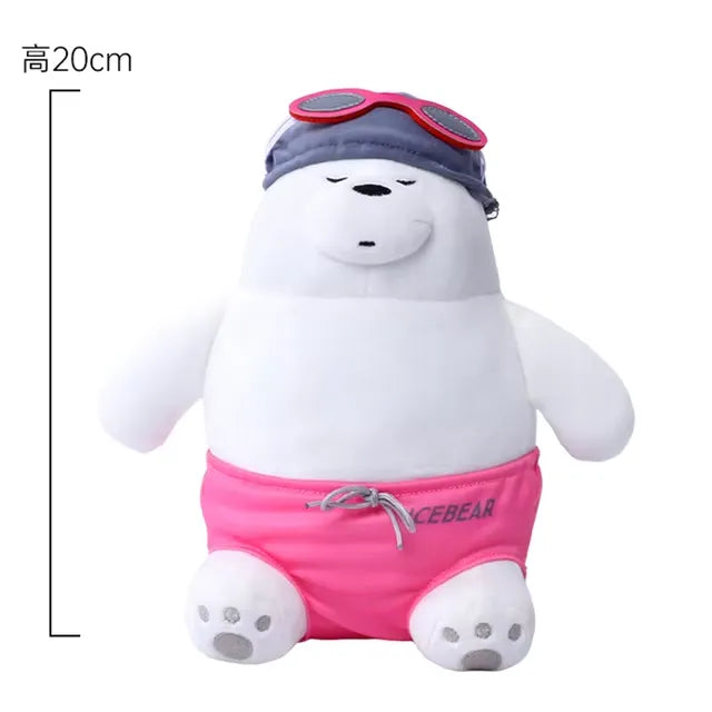 We Bare Bears Sports Plushies (20 cm)