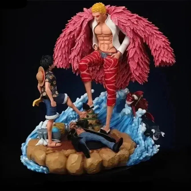 PVC Donquixote vs Luffy Action Figurine (21cm)