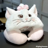 Character Cloud Hooded Neck Pillows