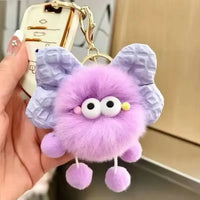 Big-Eyed Bowtie Buddy Keychain
