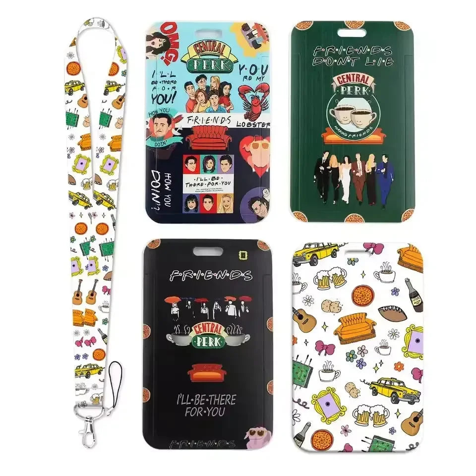 Porte-cartes porte-clés de la série télévisée Friends 