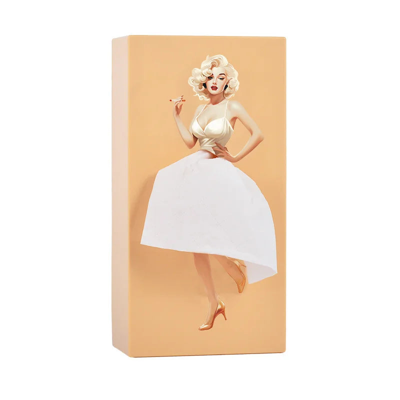 Flying Skirt Novelty Tissue Box - Bear Hugs