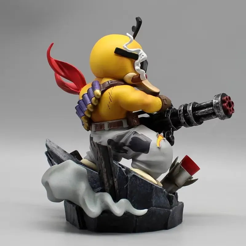 Pokemon Gatling Psyduck Cosplay Contra Figurine (14.5 cm)