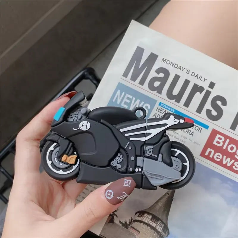 Sports Bike Silicon Case (For Airpods)