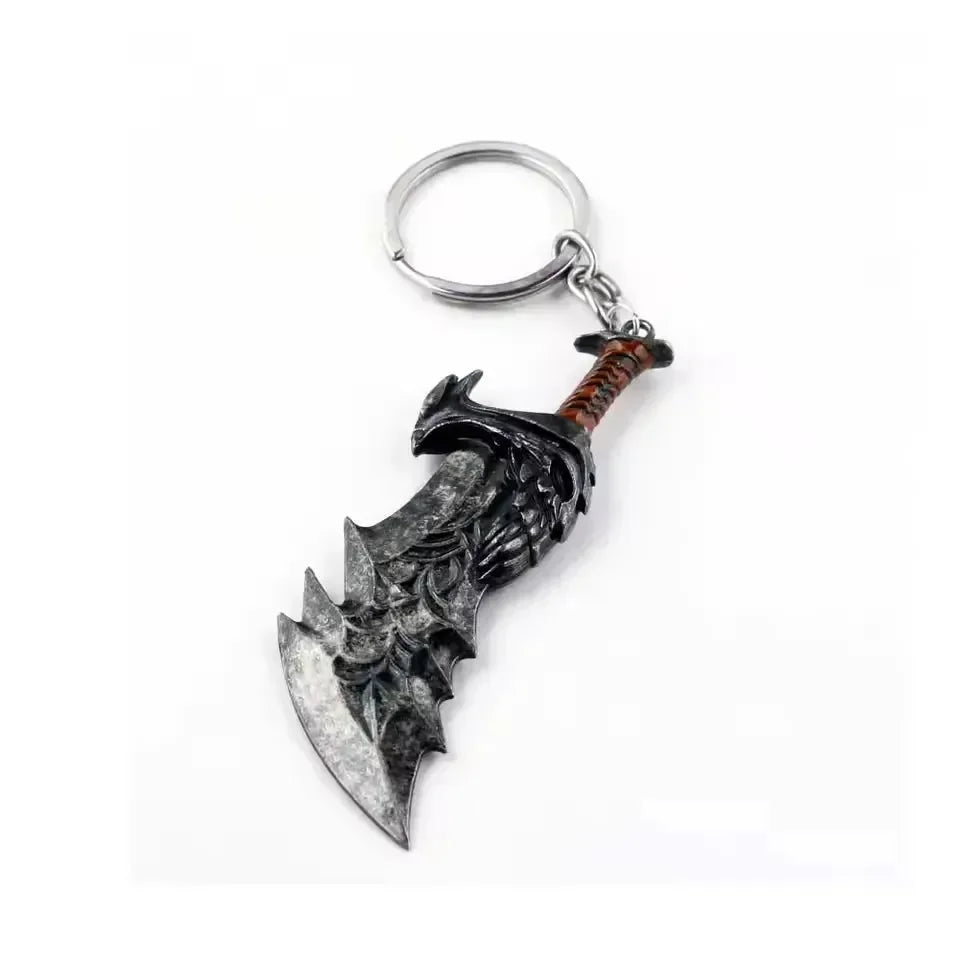 Kratos Blades Of Chaos GOW Keychain