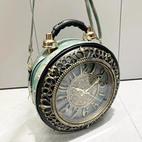 Luxury Clock Novelty Bag