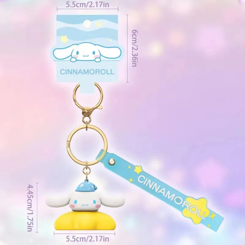 Sanrio LED Floating Cloud Keychain