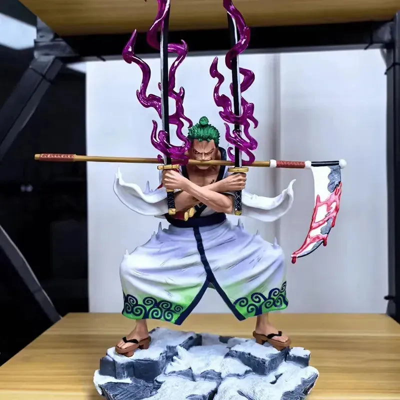 One Piece Roronoa Zoro Inferno Ghost Action Figurine (31 cm)