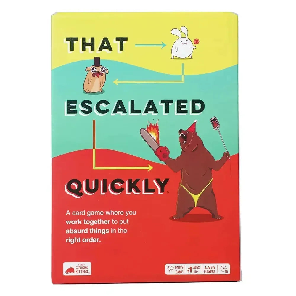 That Escalated Quickly Card Game