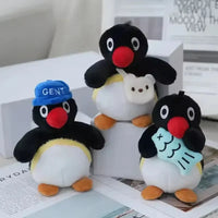 Plush Pingu Pal Trio Keychain