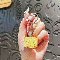 Minekraft Block Beacon LED Keychain