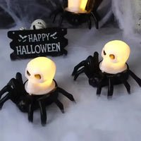 Spooky Spider Candle Night Lamp