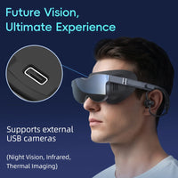 ENMESI V60 Private Cinema AR Glasses - Bear Hugs