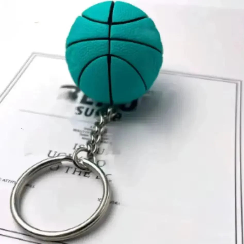 Court Tiff Luxe Basketball Keychain