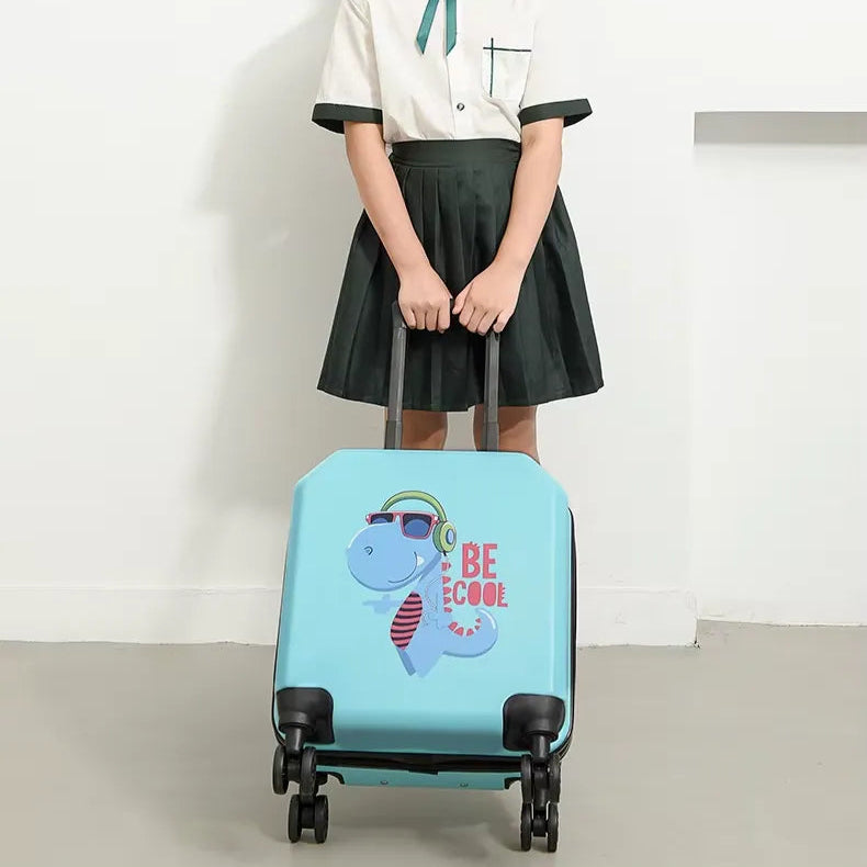 Cool Cartoon Kids Check-in Suitcase