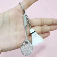 Smash Hit Badminton Racket Keychain