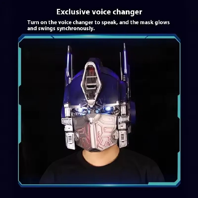 Transformers Optimus Prime Voice Controlled Helmet