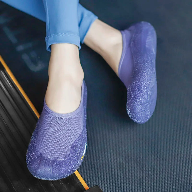 GallonShark Indoor Barefoot Sock Shoes Knit Footwear for Yoga Pilates Dance and Low-Impact Activities - Bear Hugs