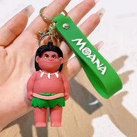 Moana & Crew 3D Keychain