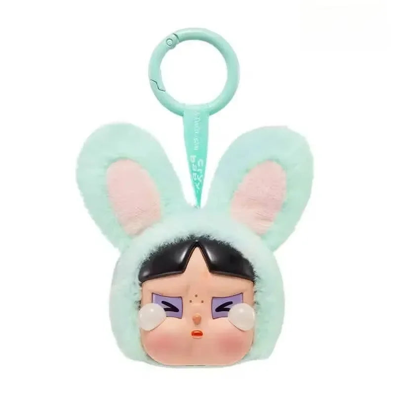 CRYBABY Powerpuff Girls Plush Keychain
