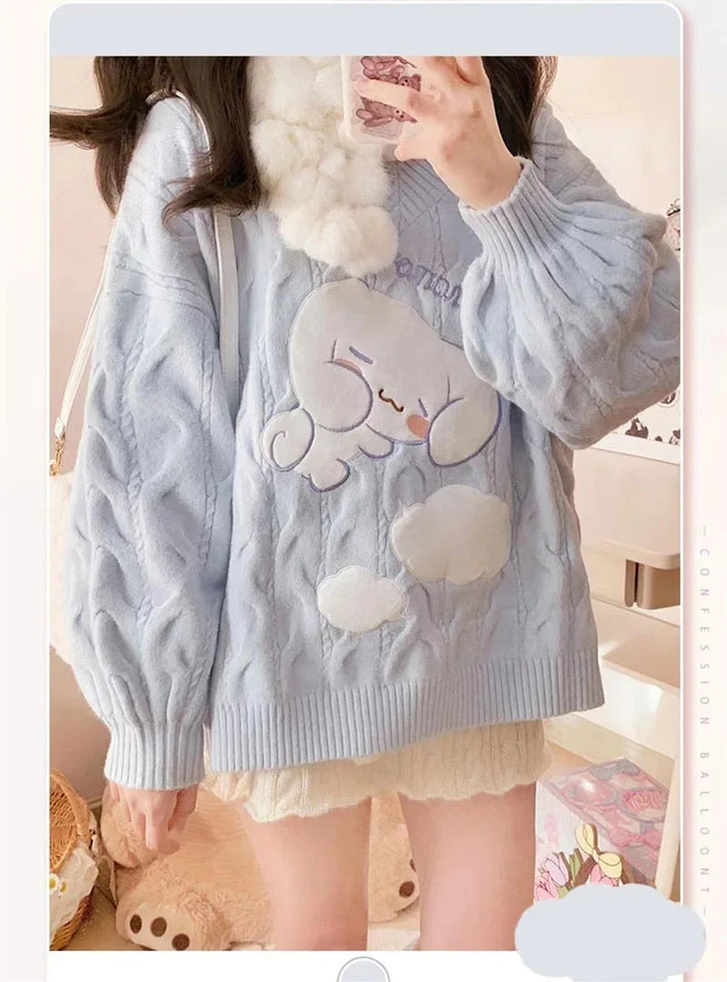 Sleepy Puppy Knit Sweater - Bear Hugs