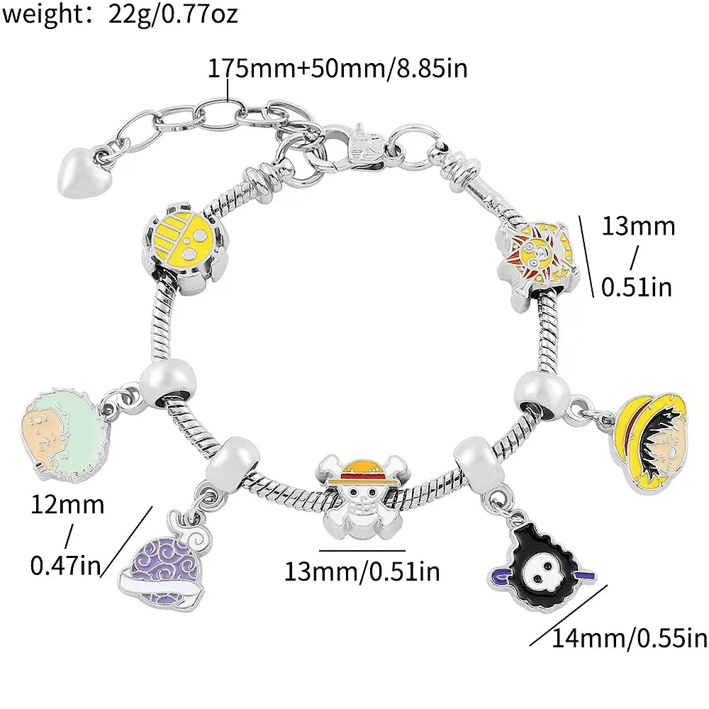 One Piece Charms Bracelet