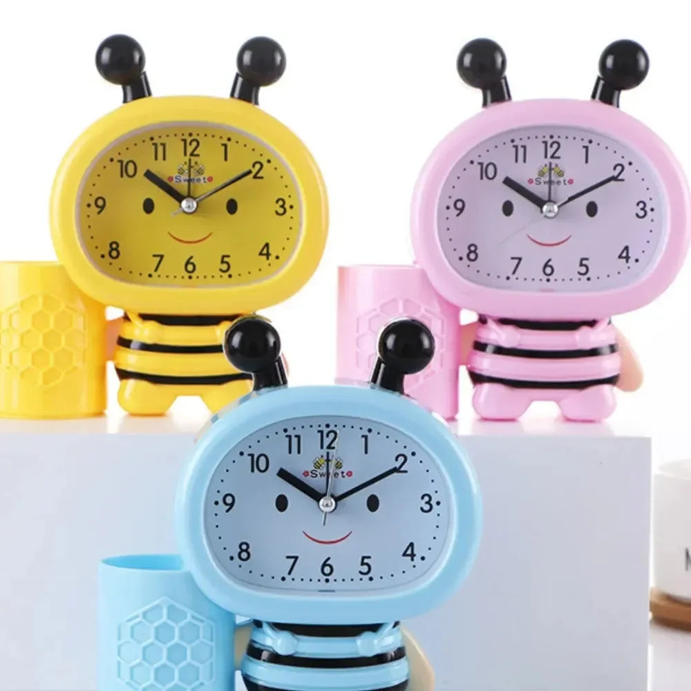 Bee-Spoke Alarm Clock Pen Holder