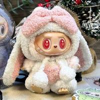 Handmade Labubu Kawaii Bunny Overalls Outfit - Bear Hugs