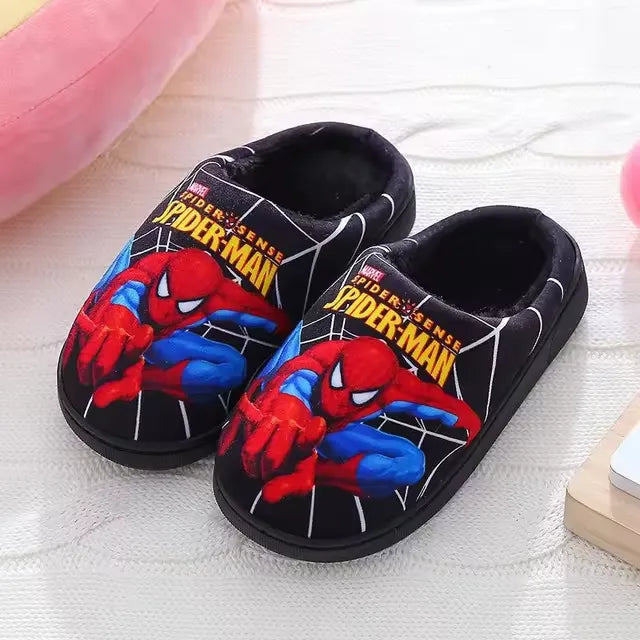 Spiderman Cartoon Comfy Slippers