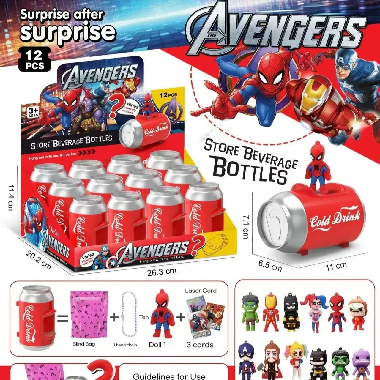 Mix Mania Blind Can Boxes (Set of 12)