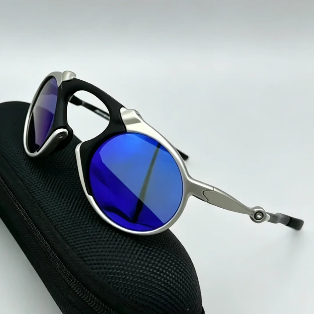 Luxury Brand Xmetal Madman OO6019 MTB Cycling Glasses Retro Round Sunglasses Unisex Outdoor UV400 Photochromic Polarized Goggles - Bear Hugs