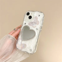 Diamond Bling Glitter Butterfly 3D Case (For iPhones)