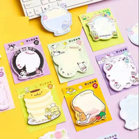 Sanliou Scribbles Memo Sticky Notes (30 Sheets)