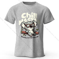 Chill Master Koala Funny T-shirt - Bear Hugs