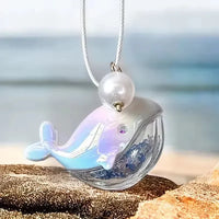 WIFTY Ocean Whisperer Whale Keychain