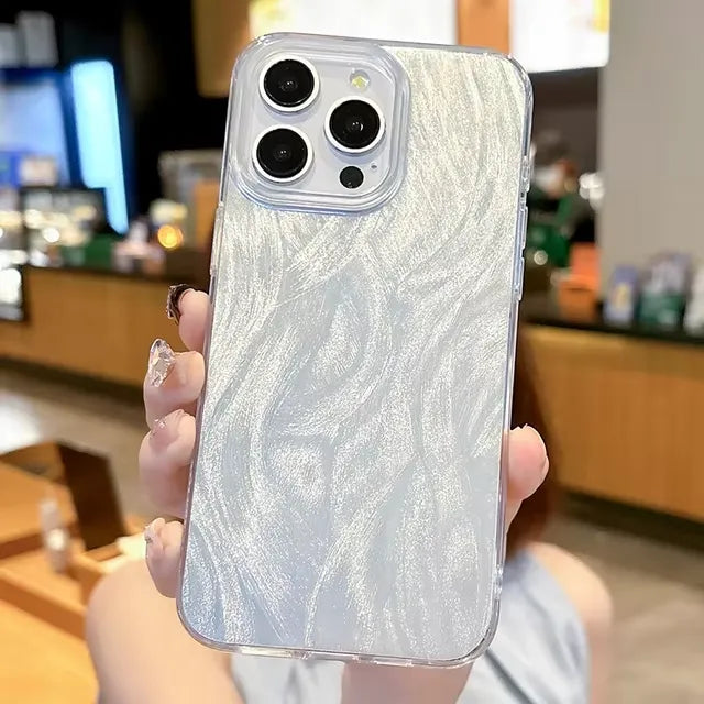 Wavy Sand Pattern Phone Case (For iPhones)