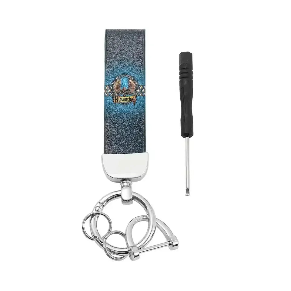 Enchanted Harry Potter Leather Keychain