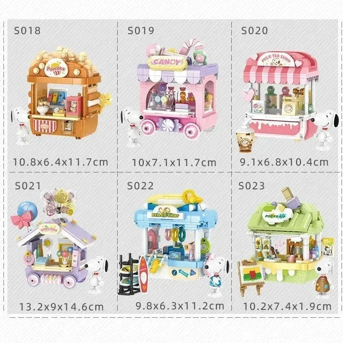 Peanuts Pals Shop Building Blocks