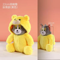 Tom & Jerry Bear Cosplay Plushies (22 cm)