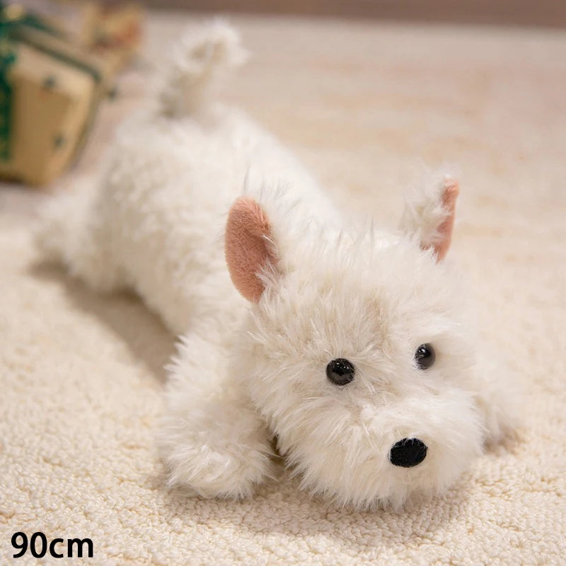 West Highland White Terrier plush toy dog doll home decoration item, decorative figurine, baby pillow, gift - Bear Hugs