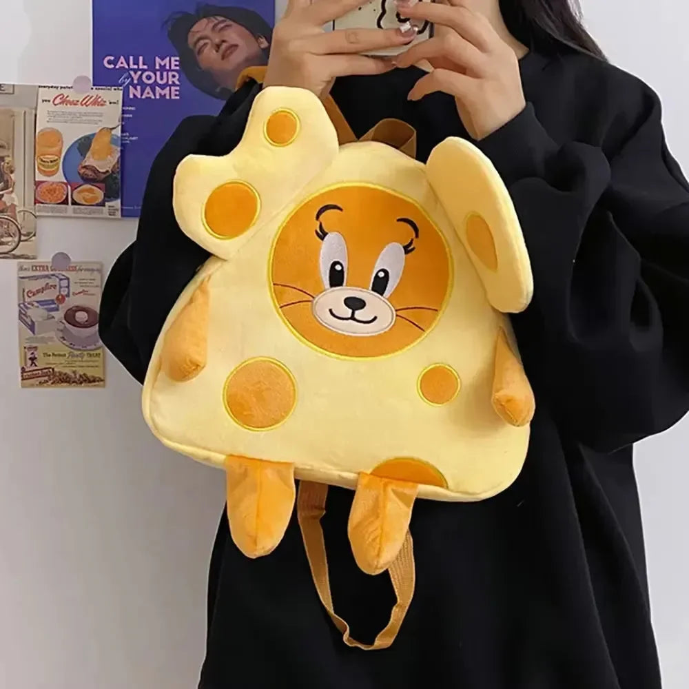 Tom & Jerry Cheese Shaped Backpack (35 cm)