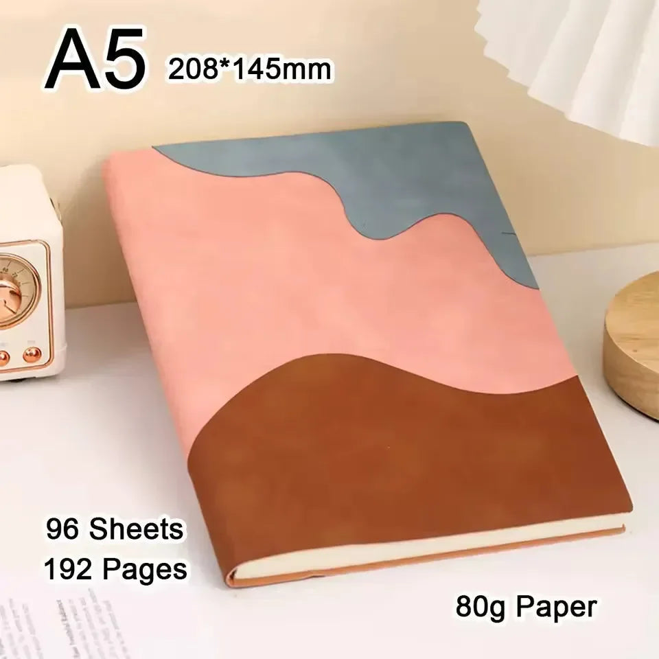 Color Convergence A5 Notebook